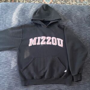 Russell Athletic Black Hoodie Sweater